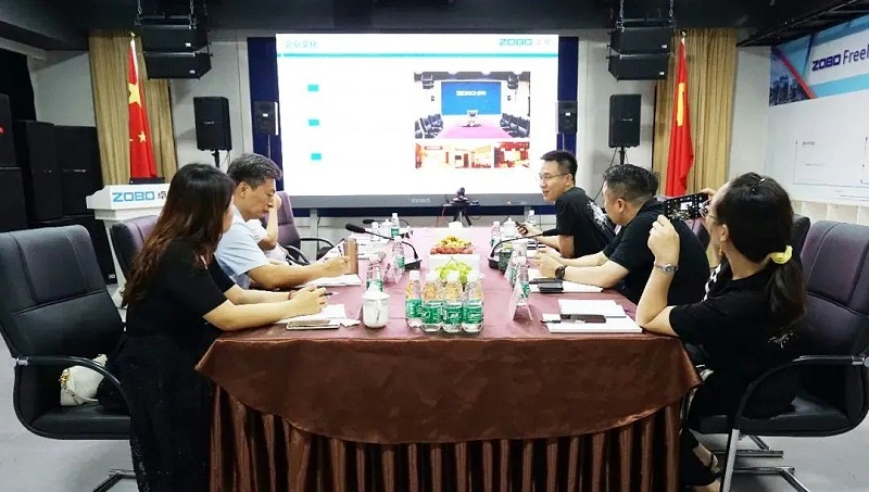北京河南經濟文化會領導一行調研走訪ZOBO蜜桃AV无码在线观看
